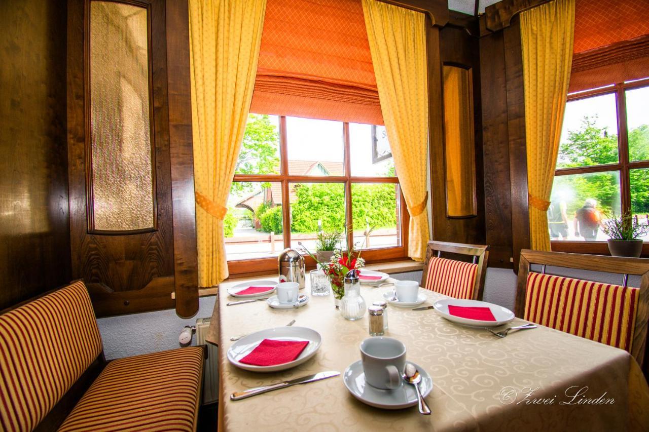 Hotel Zwei Linden - Links Der Elbe - Niedersachsen Balje Exterior photo